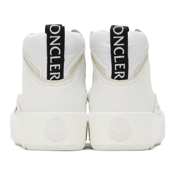 몽클레어 몽클레어 Moncler White Promyx Space High Sneakers 221111M236001