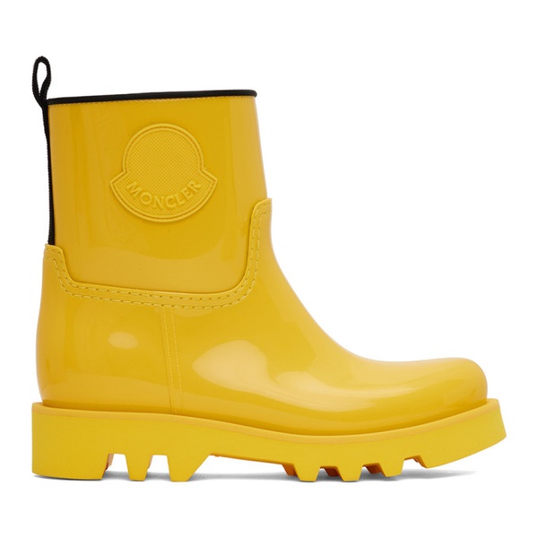 몽클레어 몽클레어 Moncler Yellow Ginette Boots 222111F114000