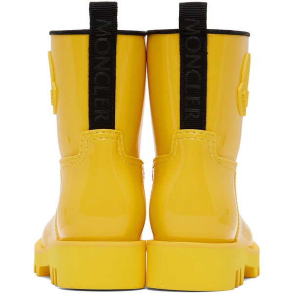 몽클레어 몽클레어 Moncler Yellow Ginette Boots 222111F114000
