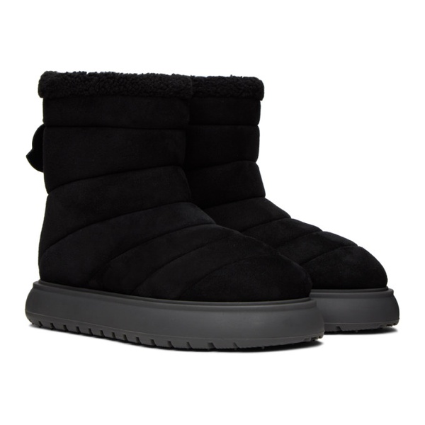 몽클레어 몽클레어 Moncler Black Hermosa Ankle Boots 222111F113008