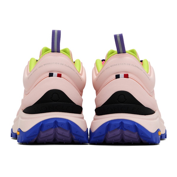 몽클레어 몽클레어 Moncler Pink Trailgrip Lite Sneakers 231111F128004