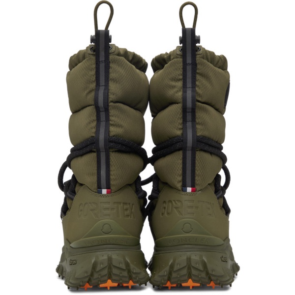 몽클레어 몽클레어 Moncler Khaki Trailgrip Apres Boots 232111M255006