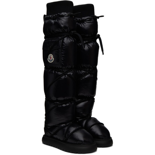 몽클레어 몽클레어 Moncler Black Gaia Pocket Boots 232111F115001