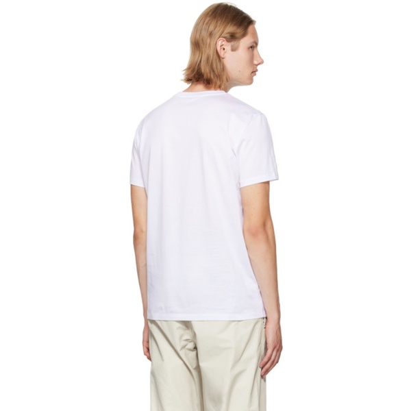 몽클레어 몽클레어 Moncler White Logo T-Shirt 222111M213036