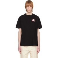 몽클레어 Moncler Black Printed T-Shirt 231111M213087