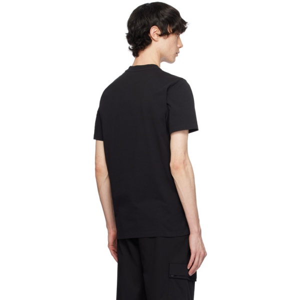몽클레어 몽클레어 Moncler Black Printed T-Shirt 241111M213063