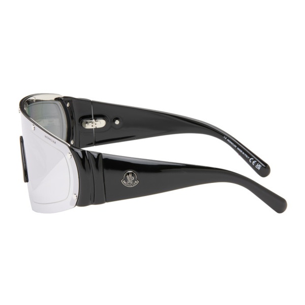 몽클레어 몽클레어 Moncler Black Cycliste Sunglasses 241111M134018
