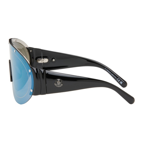 몽클레어 몽클레어 Moncler Black Rapide Sunglasses 241111M134024