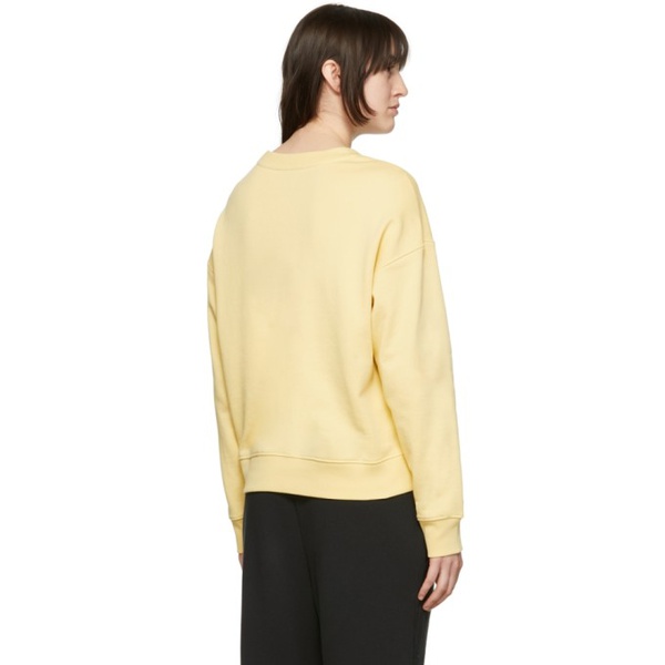 몽클레어 몽클레어 Moncler Yellow Cotton Sweatshirt 221111F098013