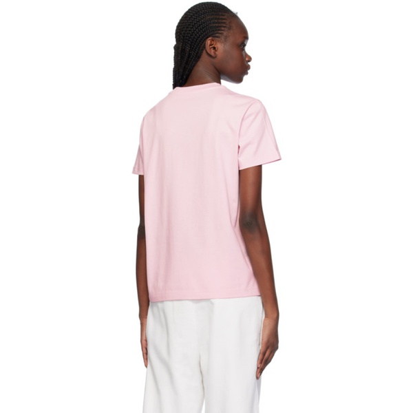 몽클레어 몽클레어 Moncler Pink Patch T-Shirt 241111F110023