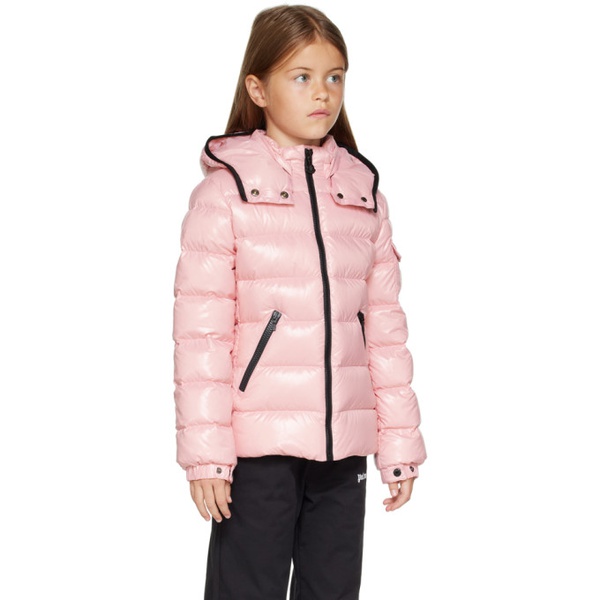 몽클레어 몽클레어 Moncler Enfant Kids Pink Bady Down Jacket 232815M701008