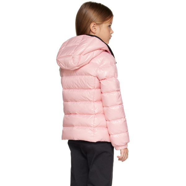 몽클레어 몽클레어 Moncler Enfant Kids Pink Bady Down Jacket 232815M701008