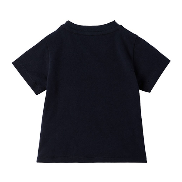 몽클레어 몽클레어 Moncler Enfant Baby Navy Printed T-Shirt 232815M692006