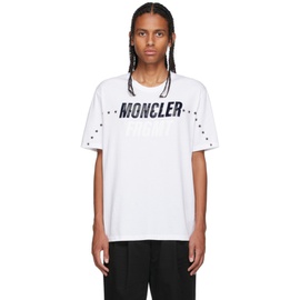 몽클레어 Moncler Genius 7 Moncler FRGMT Hiroshi Fujiwara White Oversized T-Shirt 212171M213015