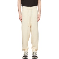 몽클레어 Moncler Genius 2 Moncler 1952 오프화이트 Off-White Cashmere & Wool Lounge Pants 212171M190005