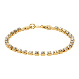 Mondo Mondo Gold Crystal Bracelet 232416F020007