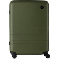 Monos Green Medium Check-In Suitcase 241033M173010