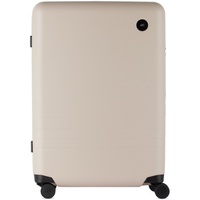 Monos Taupe Medium Check-In Suitcase 241033M173012