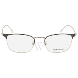 몽블랑 53 mm Silver Eyeglass Frames MB0192O 002 53