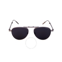 몽블랑 Grey Pilot Mens Sunglasses MB0091S 001 54