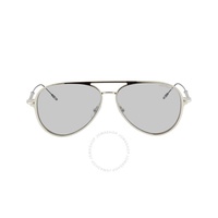 몽블랑 Grey Pilot Mens Sunglasses MB0059S 003 59