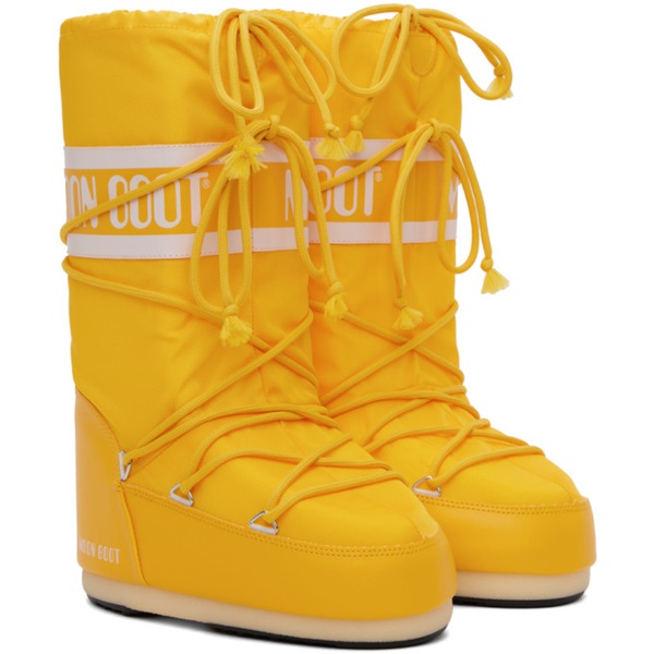  Moon Boot Yellow Icon Boots 241970M255003