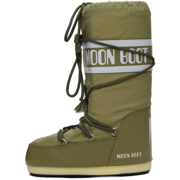  Moon Boot Khaki Icon Boots 241970M255004