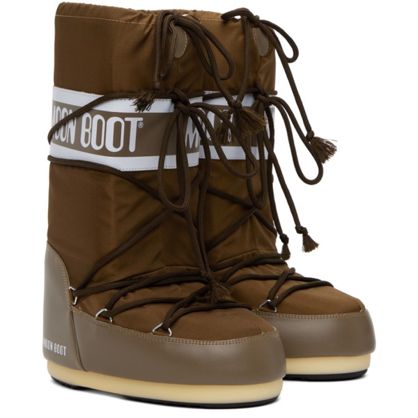  Moon Boot Brown Icon Boots 241970M255006