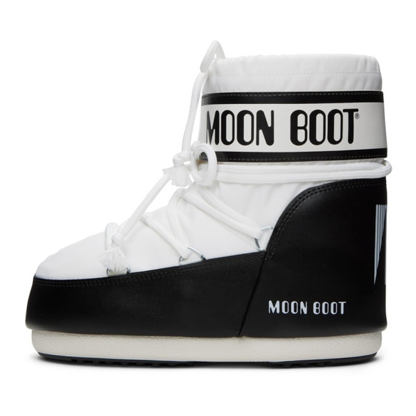  Moon Boot White Icon Low Boots 241970M255008