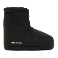 Moon Boot Black No Lace Ankle Boots 231970F113006