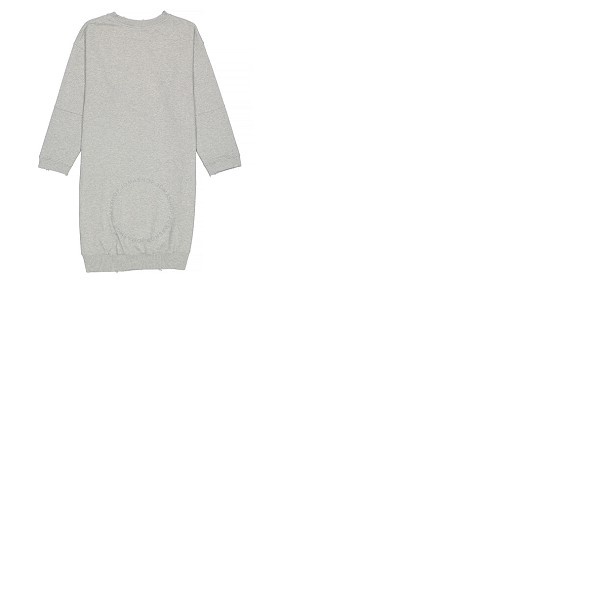  모스키노 Moschino Ladies Grey Hippo Print Sweater Dress A 5401 527 1485