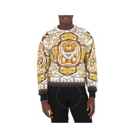 모스키노 Moschino Military Teddy Cotton Jacquard Sweatshirt V1711-5227-1003