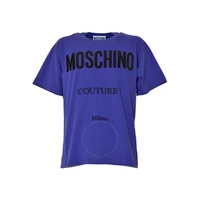 모스키노 Moschino Logo-Printed Crewneck T-Shirt A0712-5541-4278