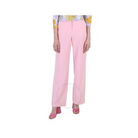 모스키노 Moschino Ladies Pink Straight-Leg Trousers A0324-5424-0224