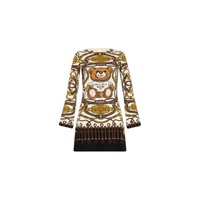 모스키노 Moschino Military Teddy Jacquard Knit Dress V0491-5507-2555