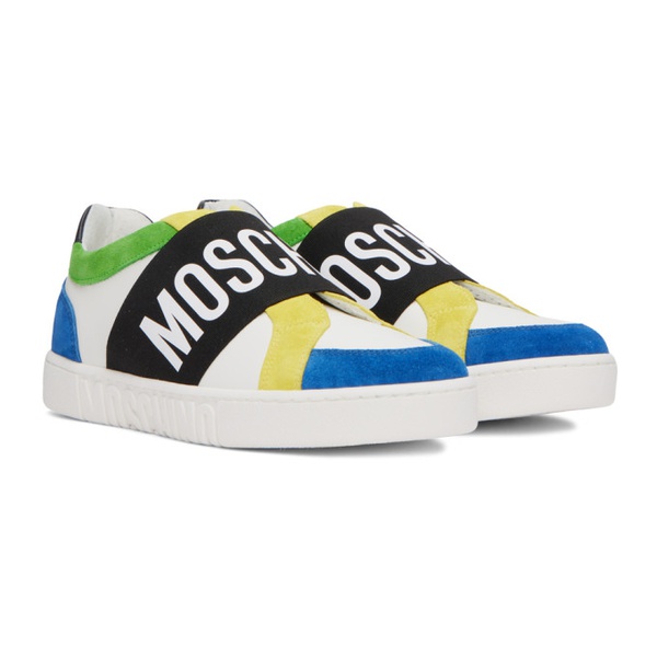  모스키노 Moschino Multicolor Slip-On Sneakers 231720M237003