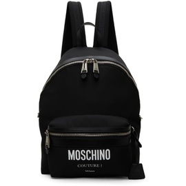 Black 모스키노 Moschino Couture Backpack 241720M166001