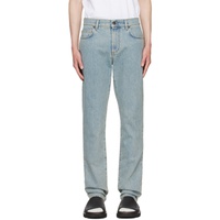 모스키노 Moschino Blue Five-Pocket Jeans 241720M186001