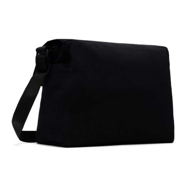  모스키노 Moschino Baby Black Printed Changing Bag & Mat Set 241720M699001