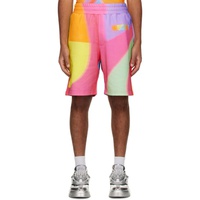 모스키노 Moschino Multicolor Printed Shorts 222720M191007
