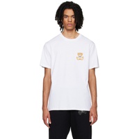 모스키노 Moschino White Teddy Bear T-Shirt 232720M213007