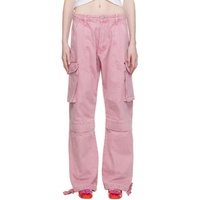 모스키노 Moschino Jeans Pink Cargo Jeans 232132F069001
