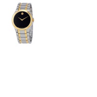 Movado Collection Black Dial Two-tone Mens Watch 0606896