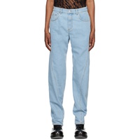 뮈글러 Mugler Blue Twisted Seam Jeans 241345M186010