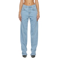 뮈글러 Mugler Blue Twisted Seam Jeans 241345F069032