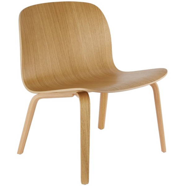  Muuto Beige Oak Visu Lounge Chair 221675M809004