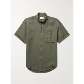 NN07 Arne 5706 Button-Down Collar Linen Shirt 1647597308084535