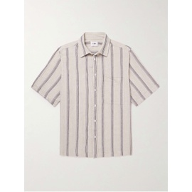 NN07 Hans 5220 Striped Linen Shirt 1647597308069797