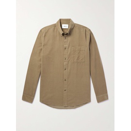 NN07 Arne 5082 Button-Down Collar Organic Cotton-Corduroy Shirt 1647597321630018