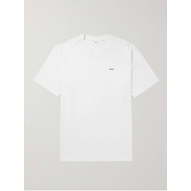 NN07 Adam Logo-Embroidered Pima Cotton-Jersey T-Shirt 1647597321627945
